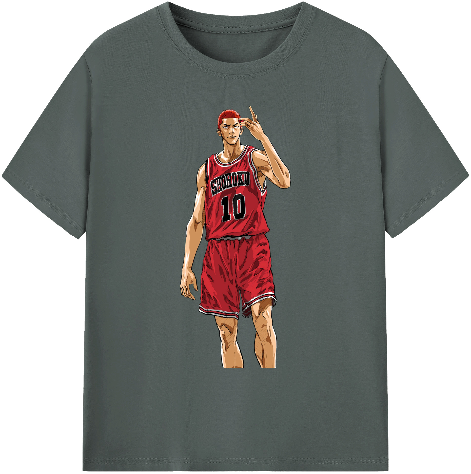 （画像用） SLAM DUNK／スラムダンク 綿100％ メンズ半袖Tシャツ｜肌触りやわらか＆通気性